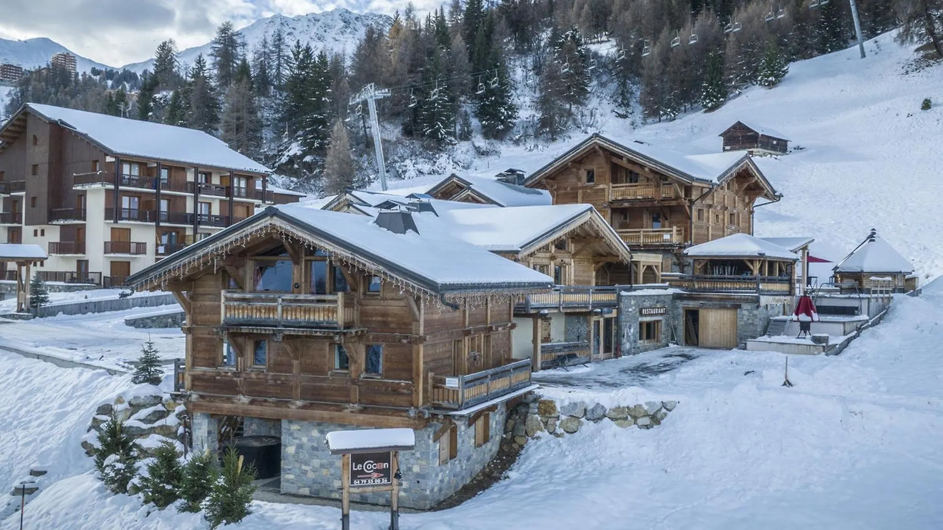 Chalet De Charme Avec Jacuzzi, Sauna Et Wifi, Proche Des Pistes - Fr-1-181-2797 La Plagne Tarentaise